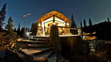 Snowboarder Builds the Perfect Off-Grid Tiny Cabin (Video)