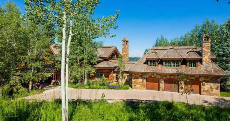 Dream House: Aspen Rustic Log Lodge (37 Photos) – Suburban Men