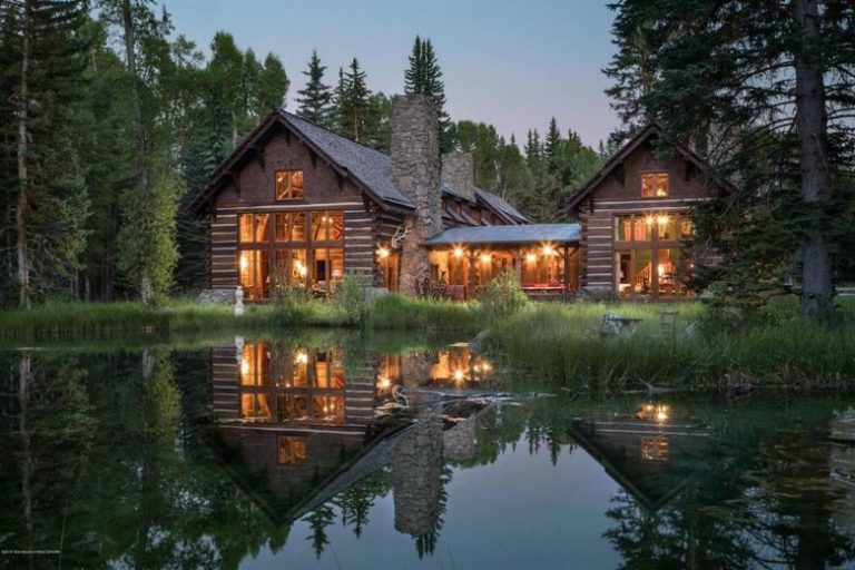 Dream House: Wyoming Woodland Retreat (17 Photos) – Suburban Men