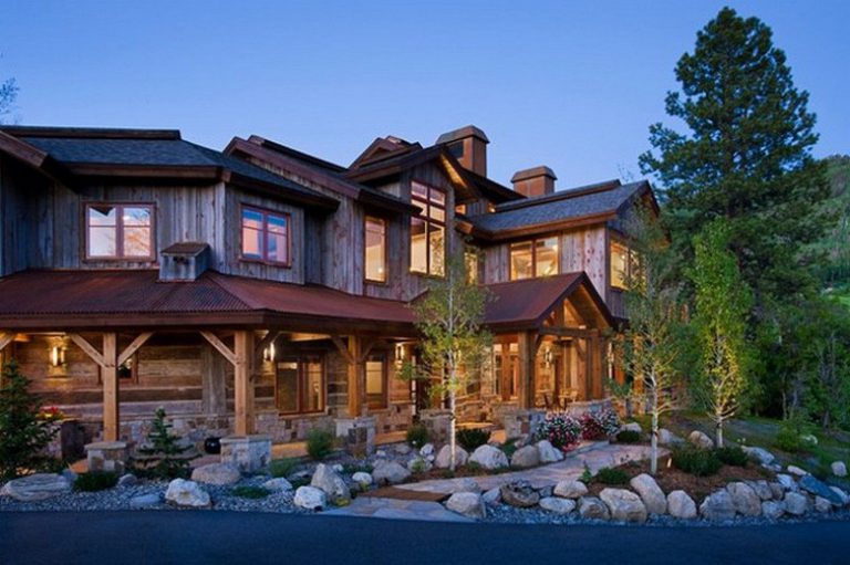 These Rustic Luxury Houses Are Stone and Wood Perfection (30 Photos ...