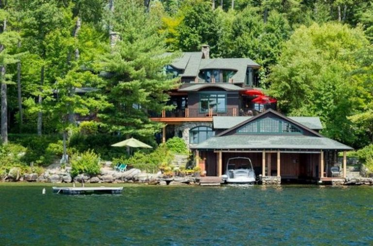 Dream House: Elegant New Hampshire Lakefront Estate (35 Photos ...