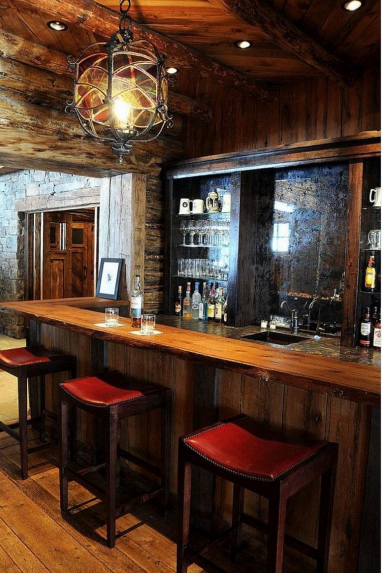 You’d Never Leave the House If You Had These Manly Home Bars (33 Photos ...