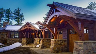 Dream House: Colorado Bear Gulch Ranch Timberframe (1)