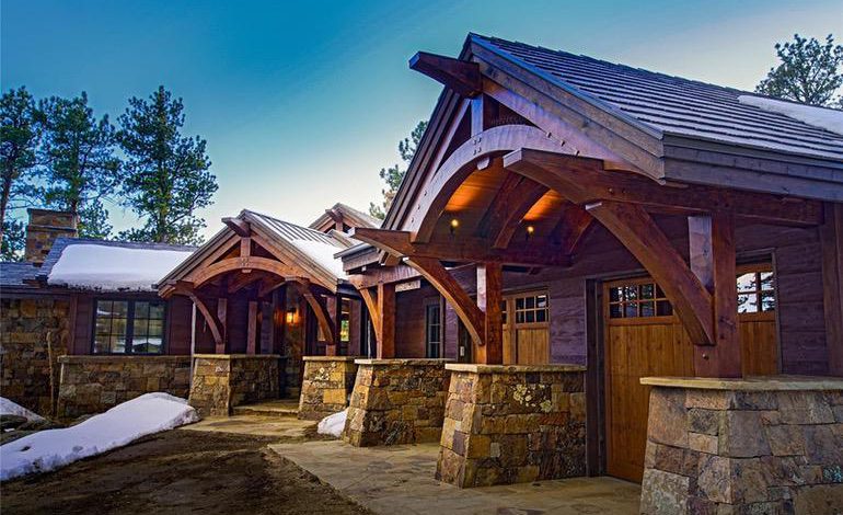 Dream House: Colorado Bear Gulch Ranch Timberframe (1)