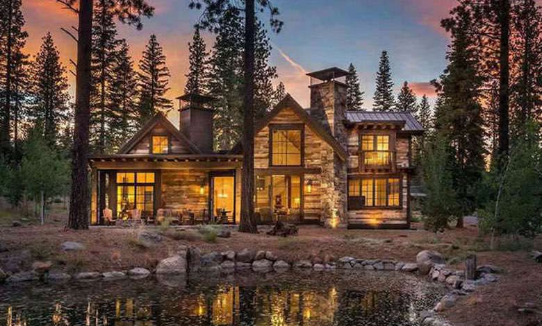 Dream House: Lake Tahoe Woodsy Cabin Real Estate For Sale (1)