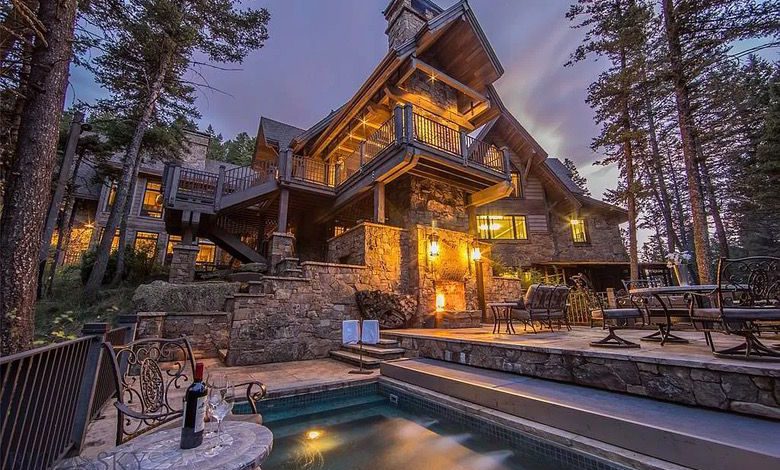 Suburban Men Dream House Bozeman Montana Luxury Rustic Home (1)