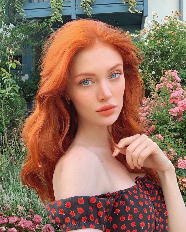 See more of beautiful redhead model and today’s Instagram Crush Angelina Mi...