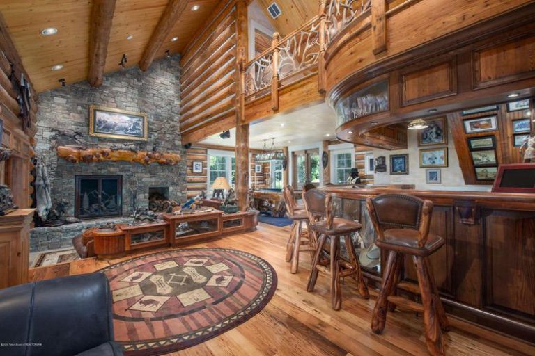 Dream House Luxurious Grand Teton Log Cabin (28 Photos) – Suburban Men