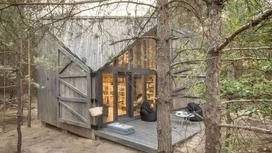 Dream House: Bookwork Cabin