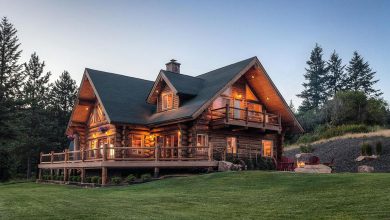 Dream House: Northern Idaho Log Mansion